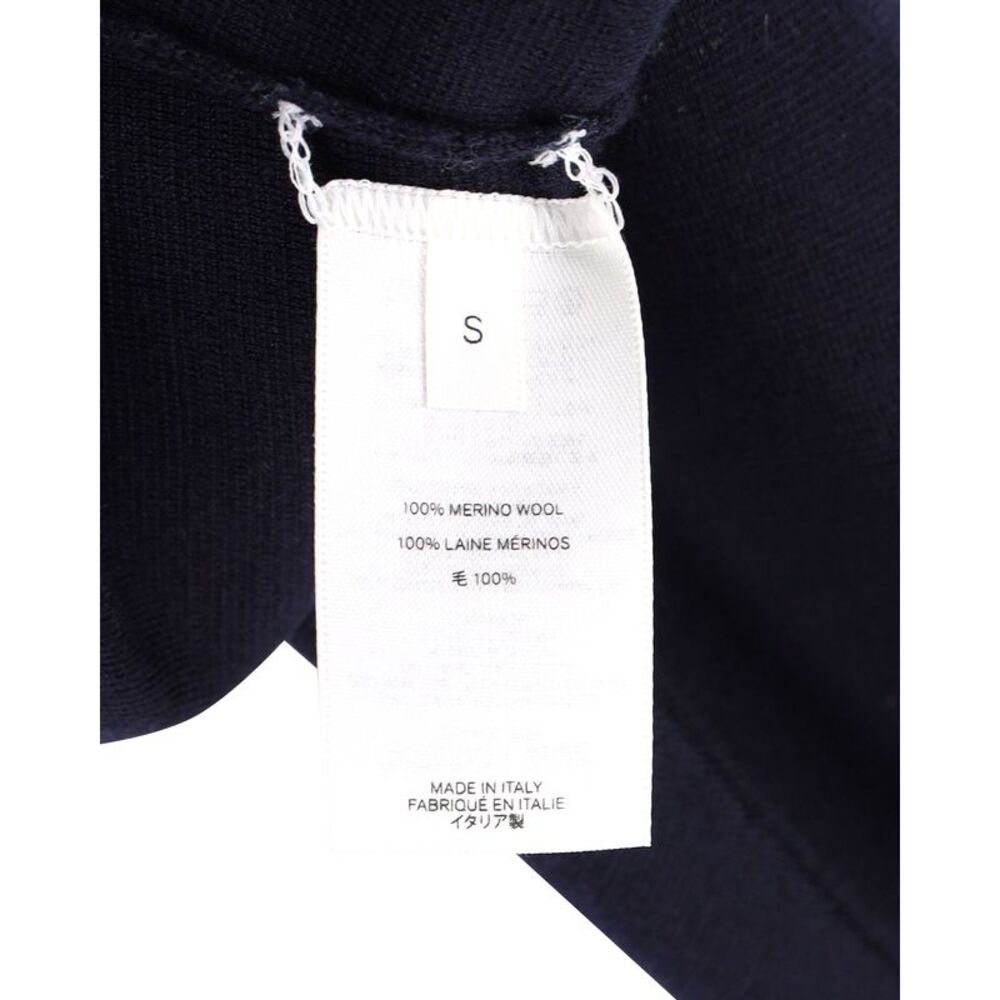 The Row Pullover in Navy Blue Merino Wool - Picture 5 of 5